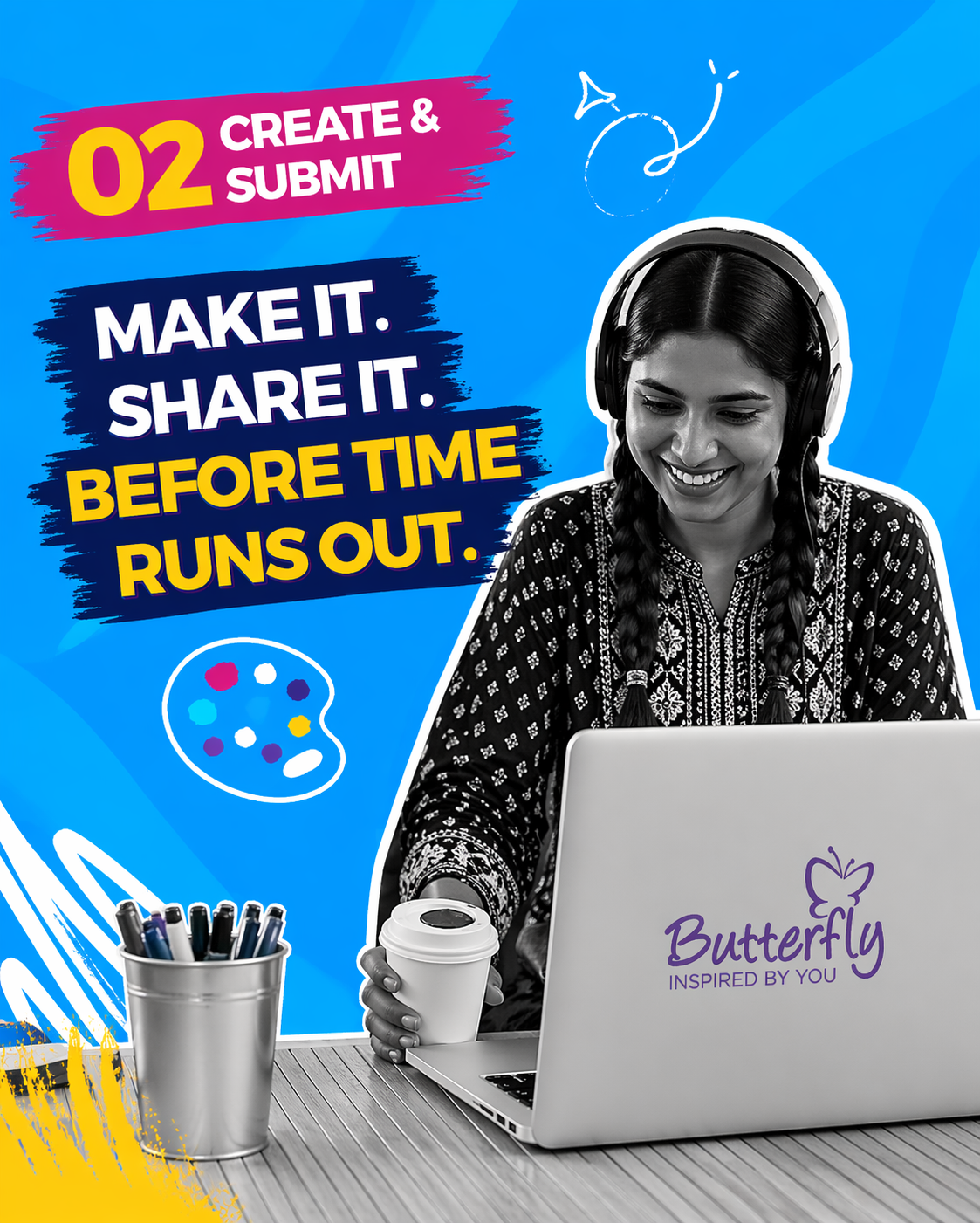 Step 2 – Create & submit